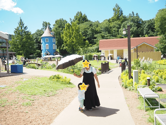 ムーミン谷エリア